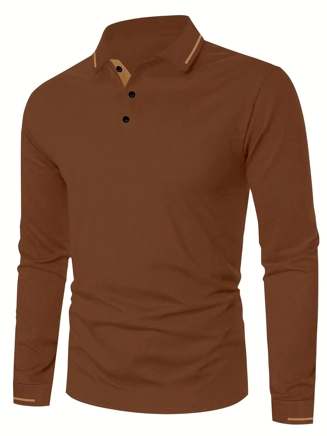 Dalton | Verfijnde Lange Mouwen Polo Shirt