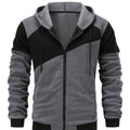 Bryce | Kleurblok Zip-Up Hoodie