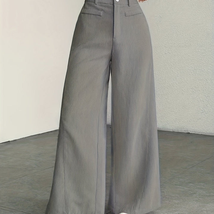 Kimberly | Hoge Taille Wijde Pantalon