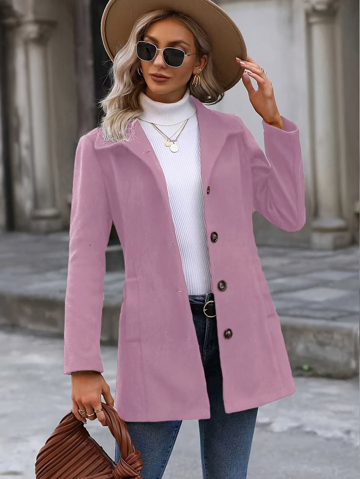 Annalise | Taille-verminderende mid-length jas