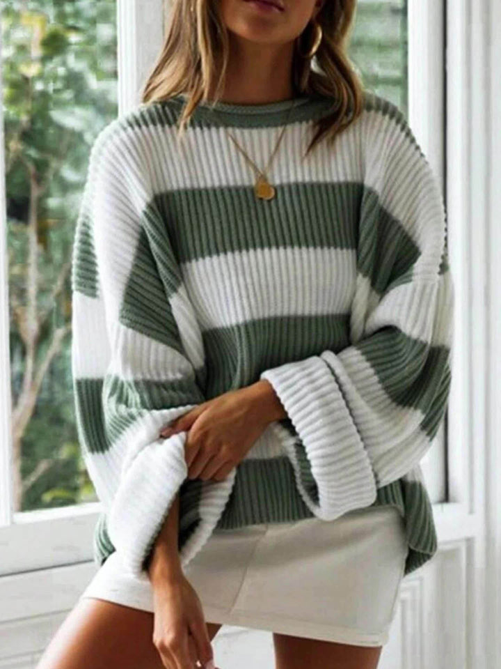 Ivy | Ontspannen Colorblock Trui