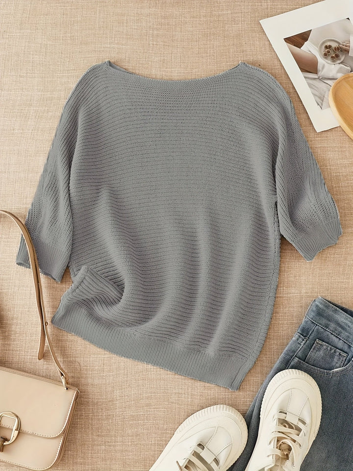 Lena | Ontspannen Open-Knit Sweater