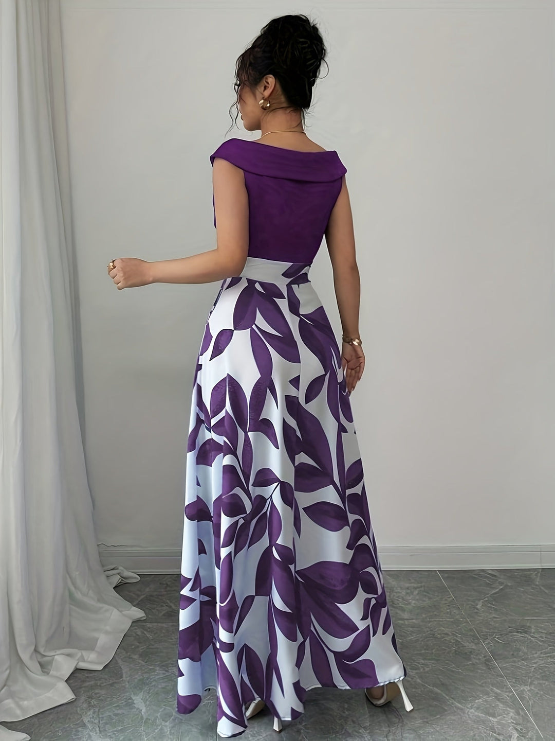 Lucille | Elegante Bloemen Maxi Jurk