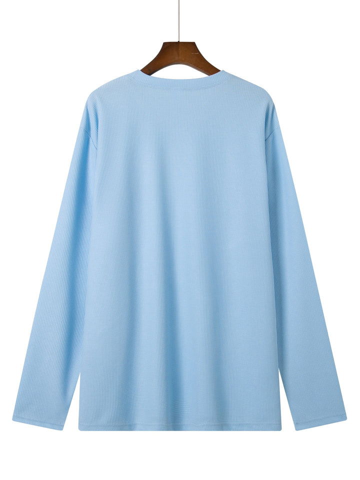 Bruno | Textured Longsleeve Top