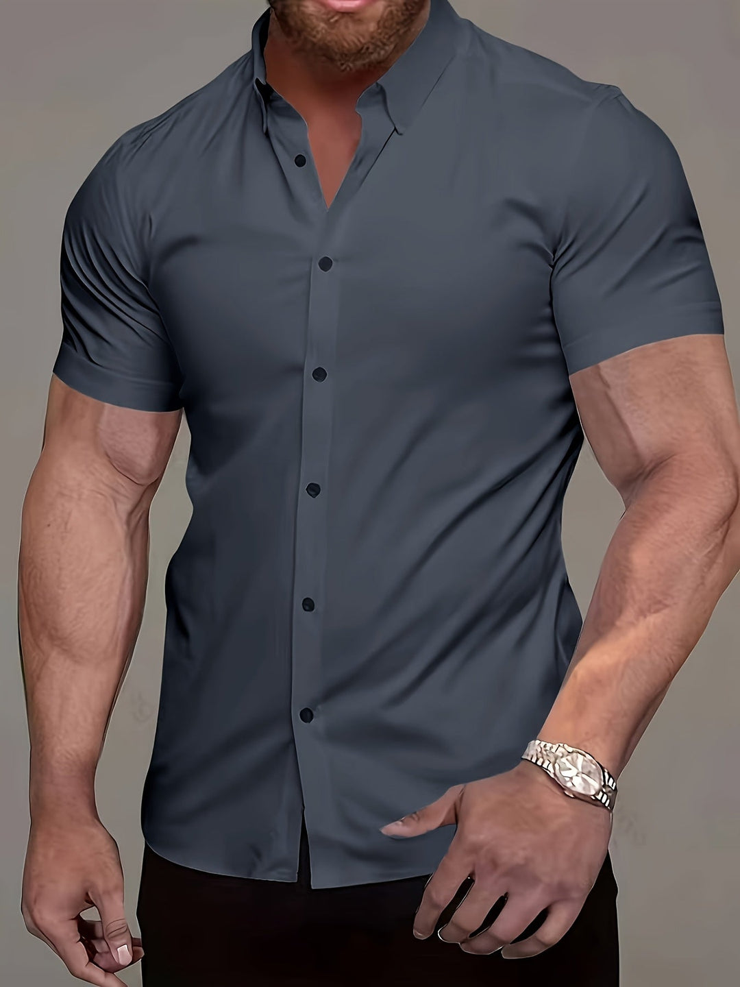 Weston | Verfijnde Korte Mouwen Shirt