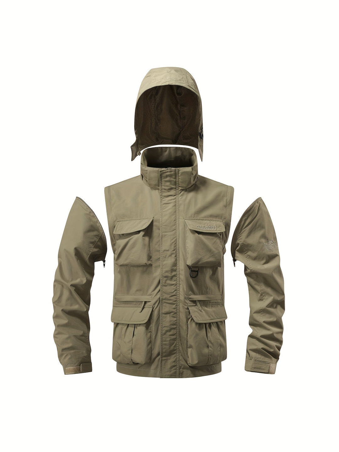 Dexter | Robuuste Multi-Pocket Cargo Jas