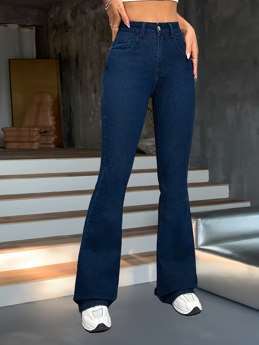 Winifred | Hoge Taille Flared Broek