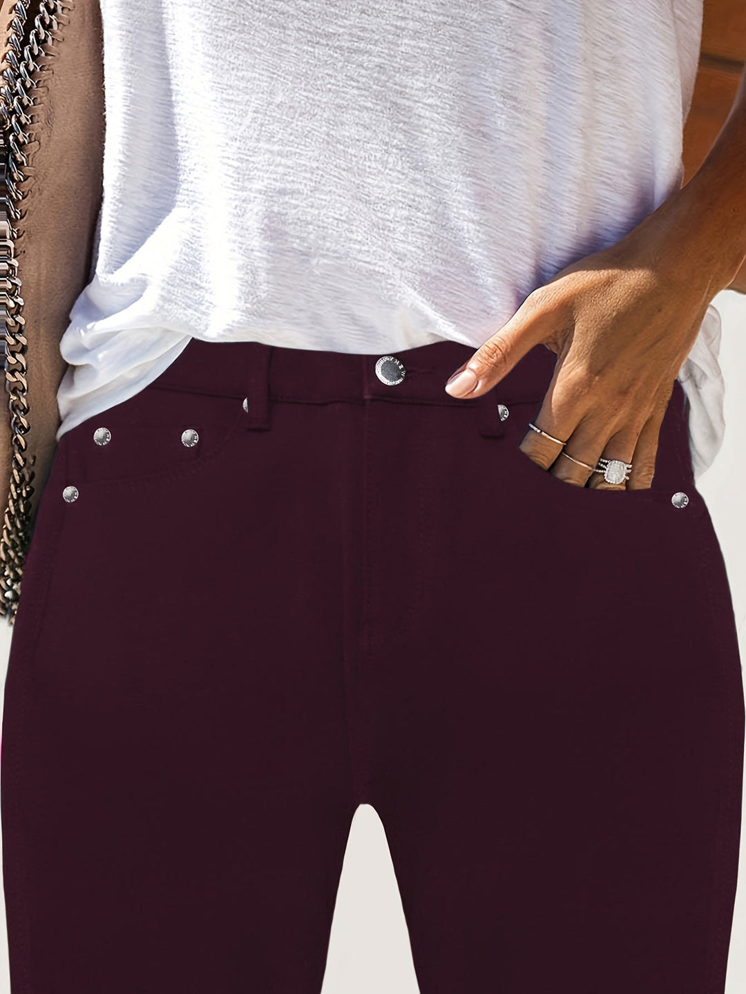 Joan | Hoge Taille Skinny Jeans