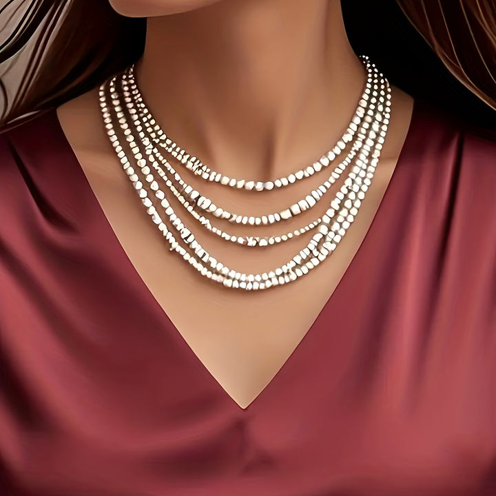Estelle | Gedrapeerde V-Hals Blouse