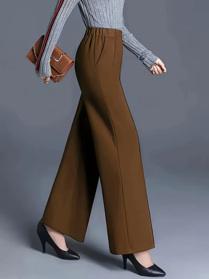 Claudia | Hoge Taille Wijde Pantalon