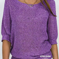 Lena | Ontspannen Open-Knit Sweater