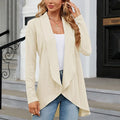 Juliet | Open-Front Draped Cardigan