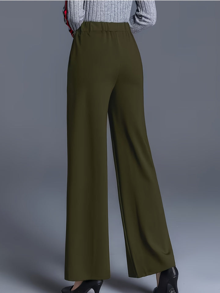 Claudia | Hoge Taille Wijde Pantalon
