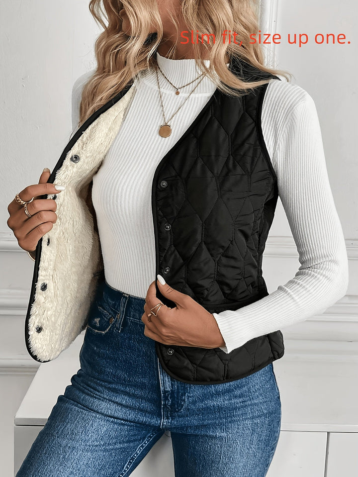 Kendra | Omkeerbare Gequiltde Vest