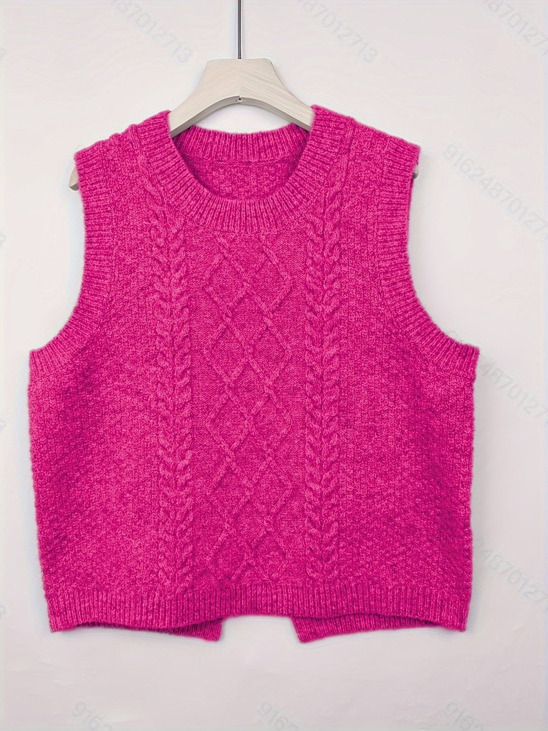 Brooke | Kabelgebreide Sweater Vest