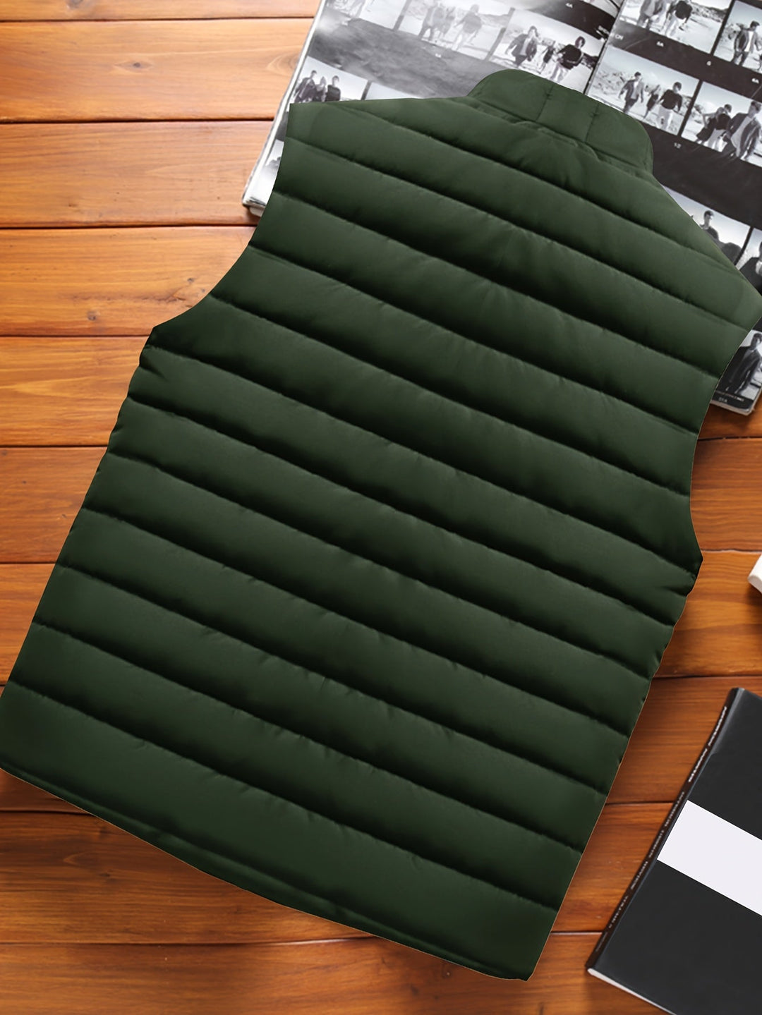 Donovan | Gequilted Staande Kraag Vest