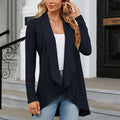 Juliet | Open-Front Draped Cardigan