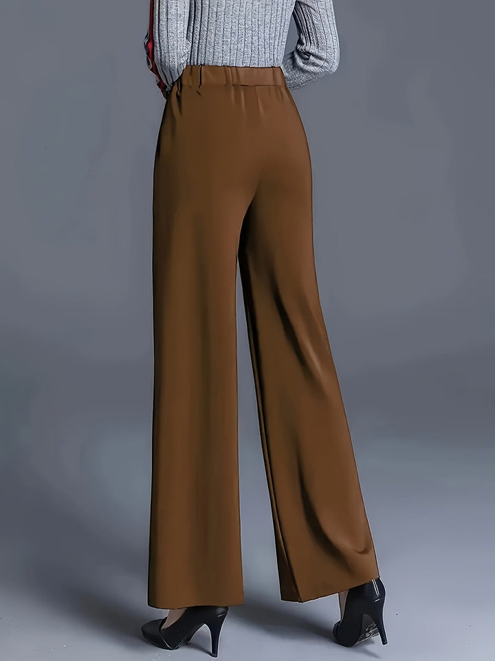 Claudia | Hoge Taille Wijde Pantalon