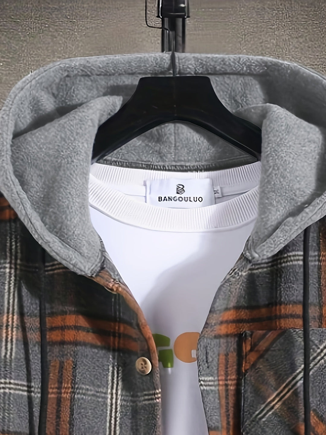 Hollis | Kerst Ruitjes Hoodie Jacket