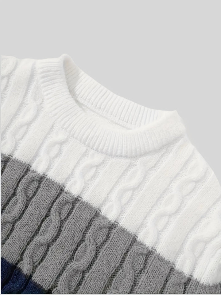 Mason | Klassieke Kabelgebreide Pullover