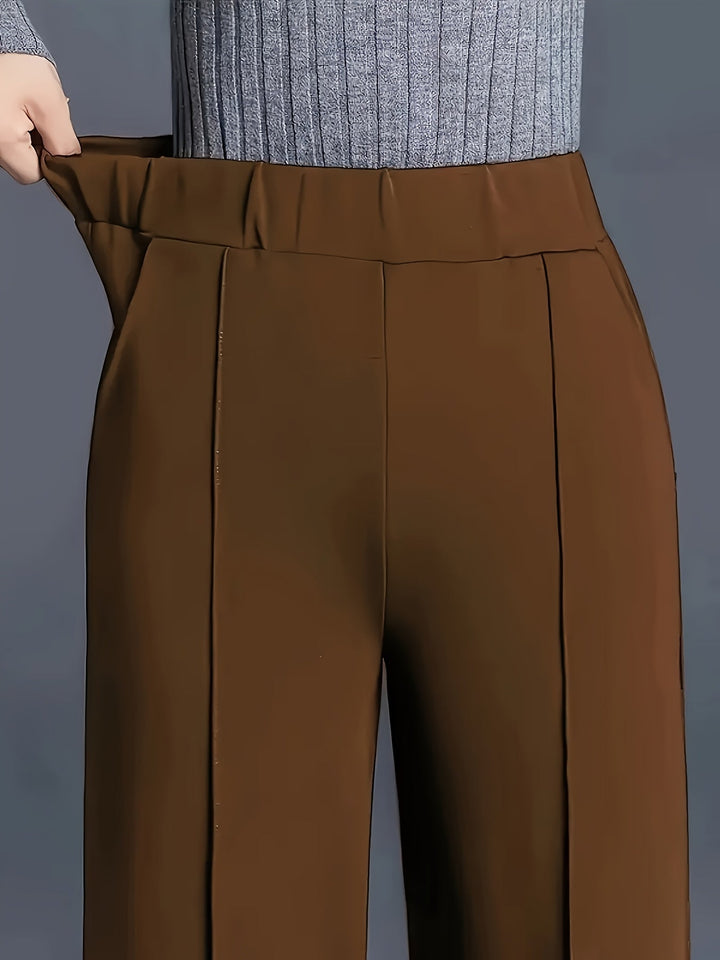 Claudia | Hoge Taille Wijde Pantalon