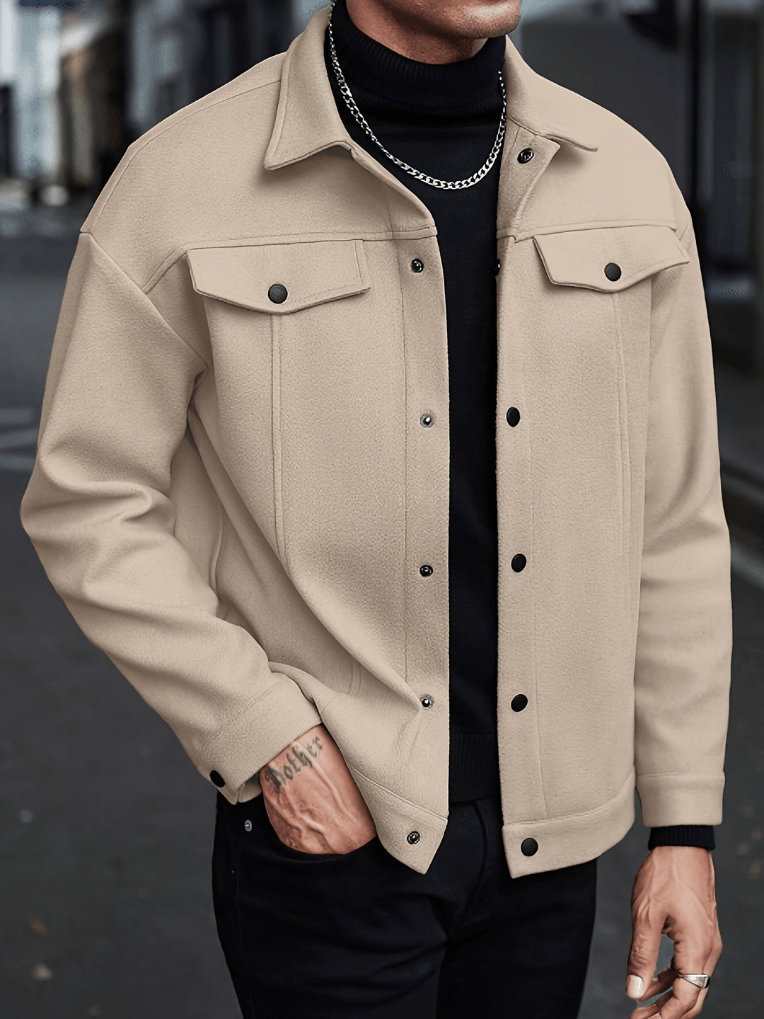 Hugh | Verfijnde Utility Jacket