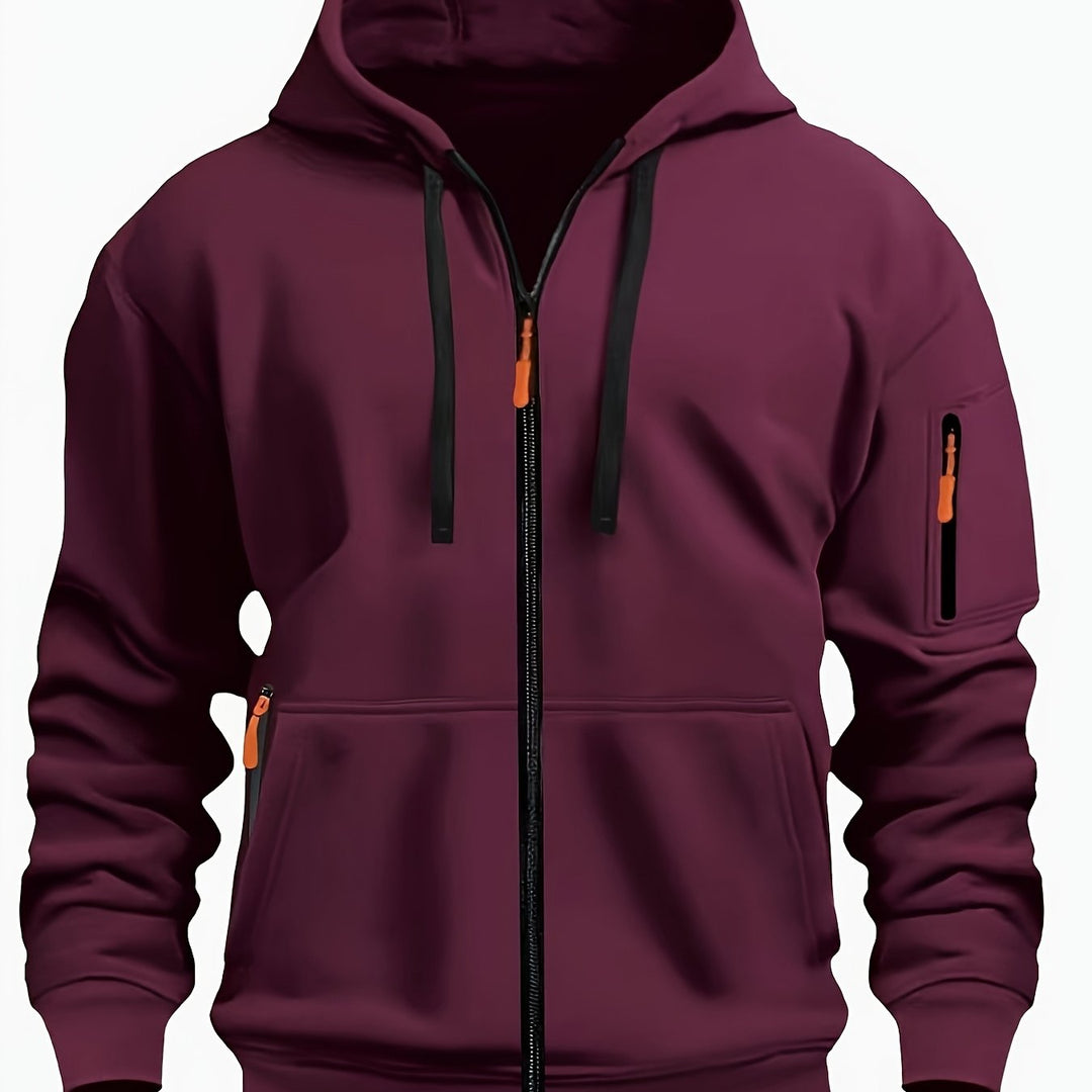 Griffin | Alledaagse Zip-Up Hoodie