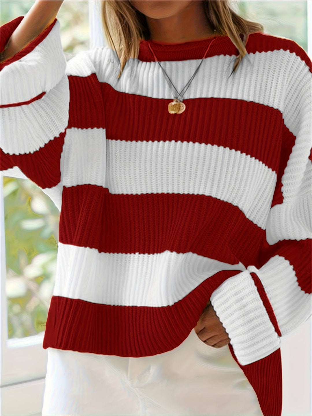 Ivy | Ontspannen Colorblock Trui