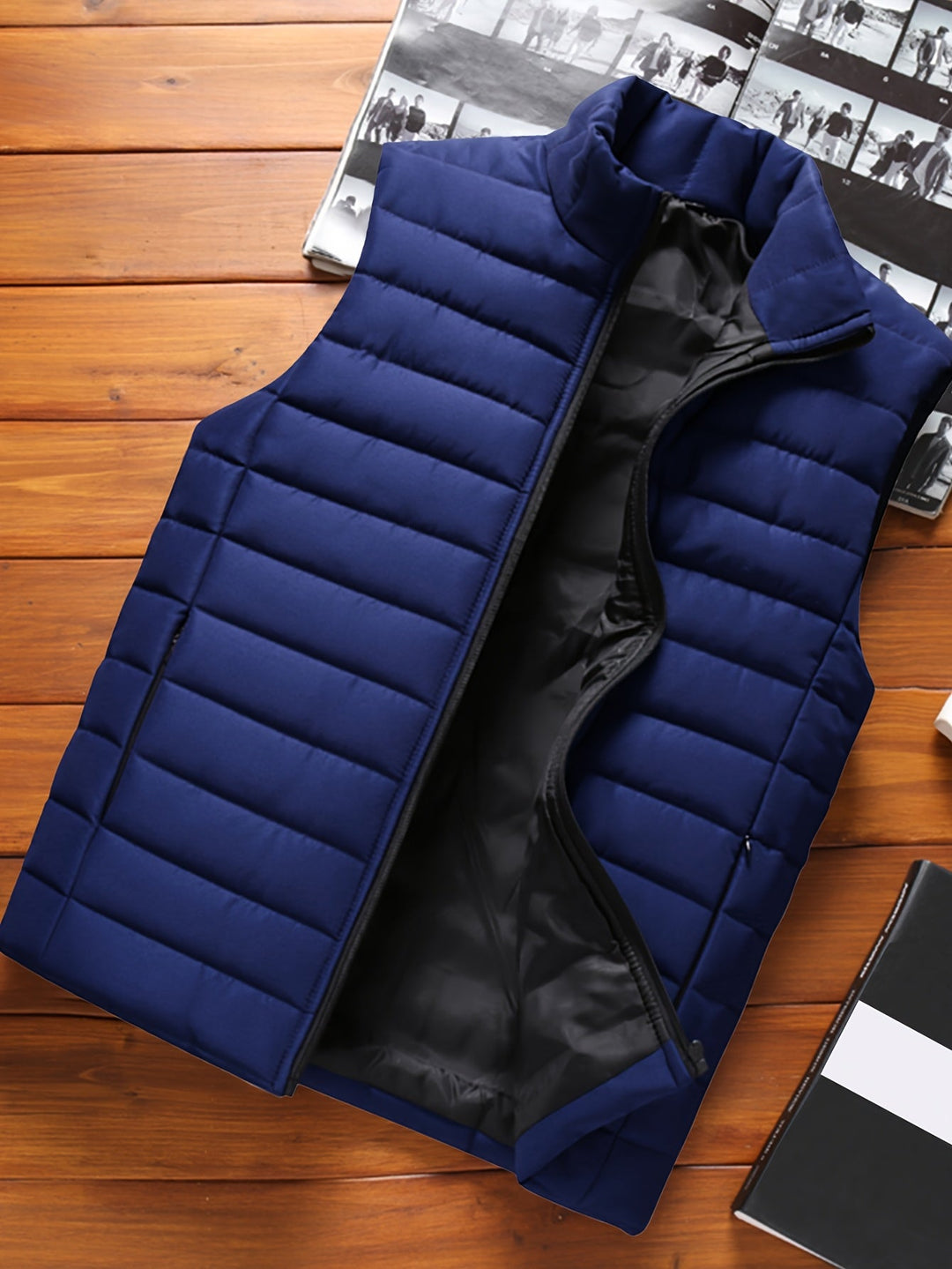 Donovan | Gequilted Staande Kraag Vest