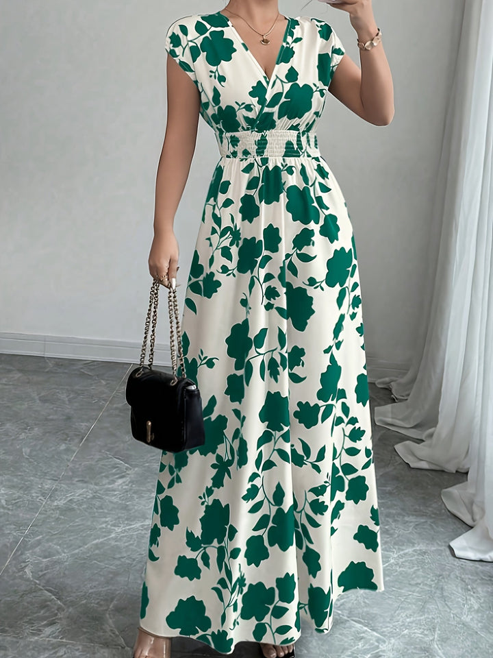 Delilah | Vloeiende Bloemen Maxi Jurk