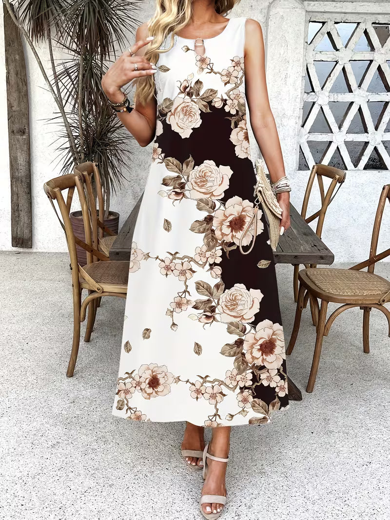 Tahlia | Casual Bloemenprint Pocket Jurk