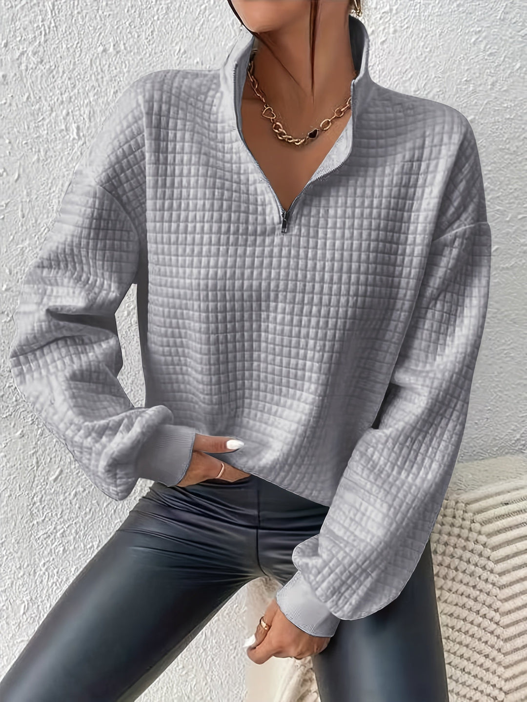Susanna | Ontspannen Quarter-Zip Pullover