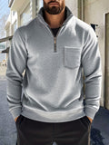 Emmett | Verfijnde Half-Zip Pullover