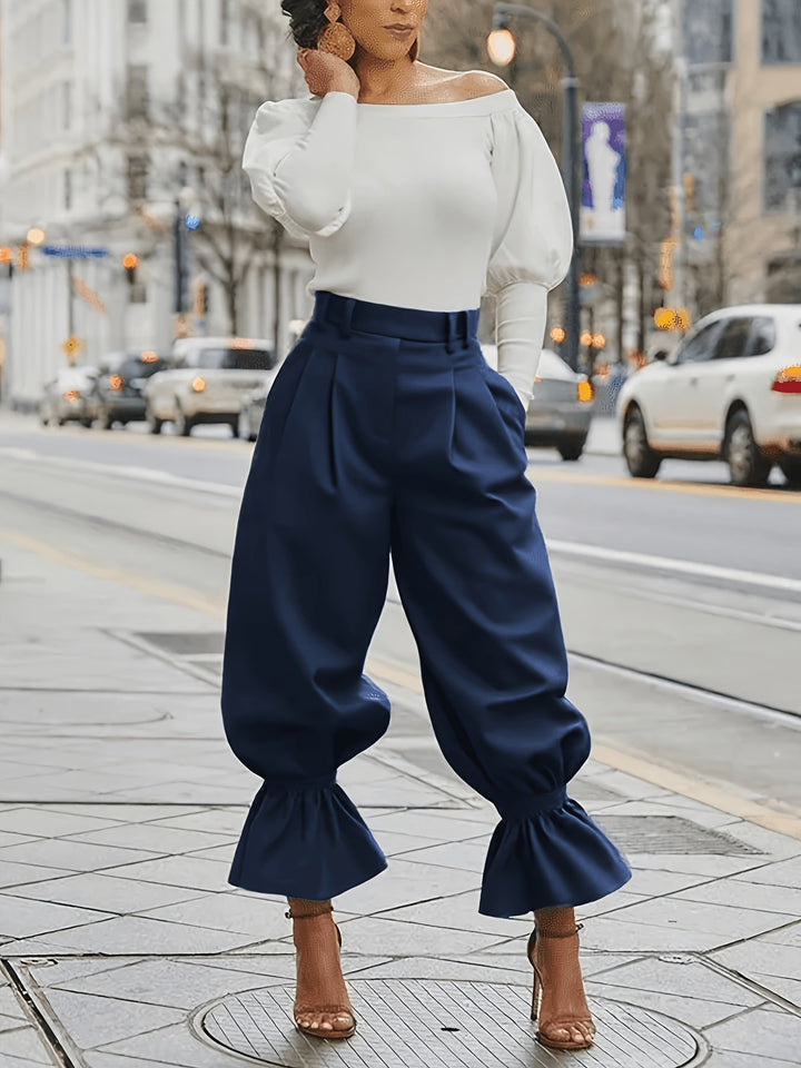 Maren | Rimpelzoom Wijde Pantalon