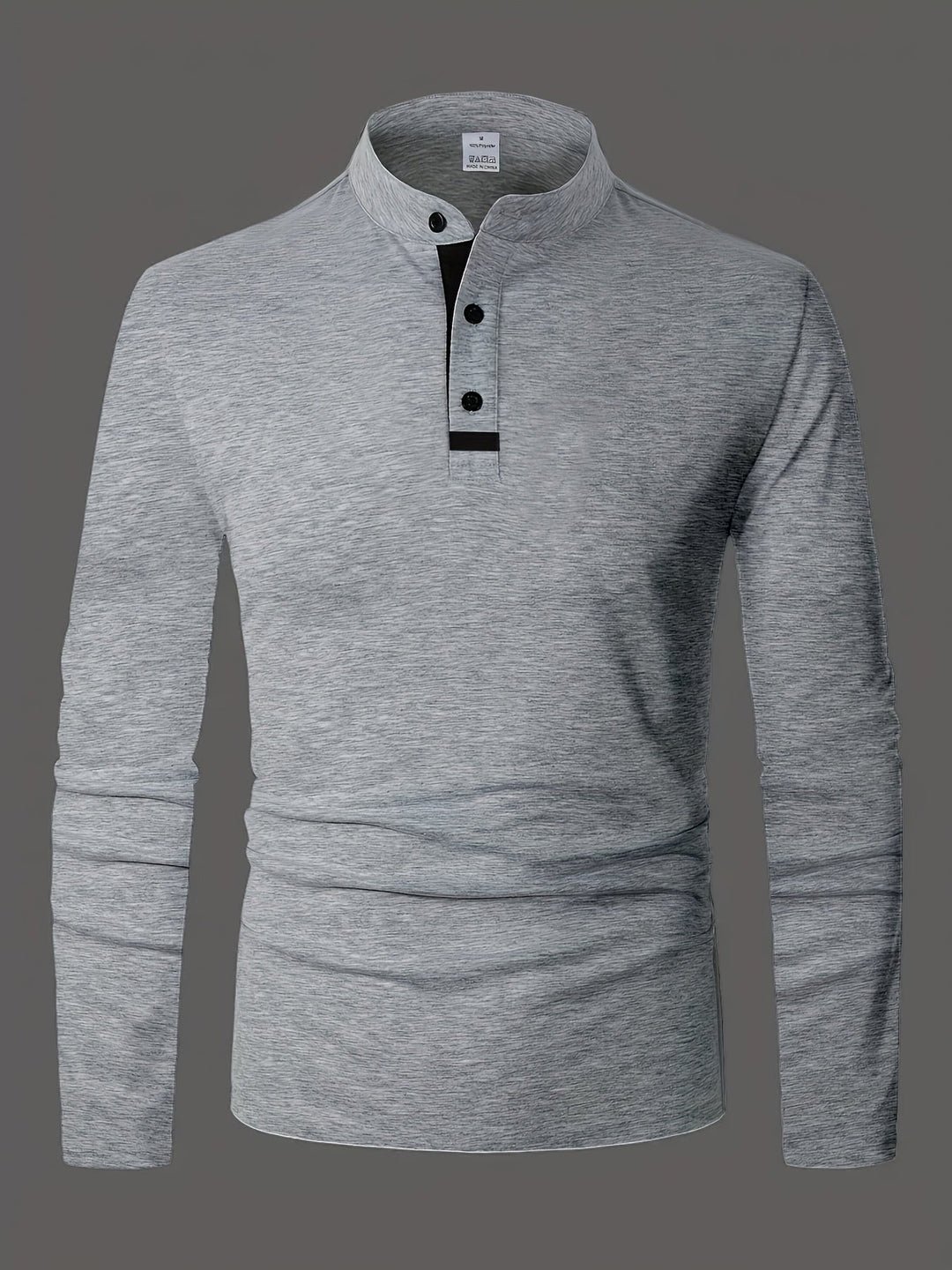 Jasper | Verfijnde Lange Mouwen Henley