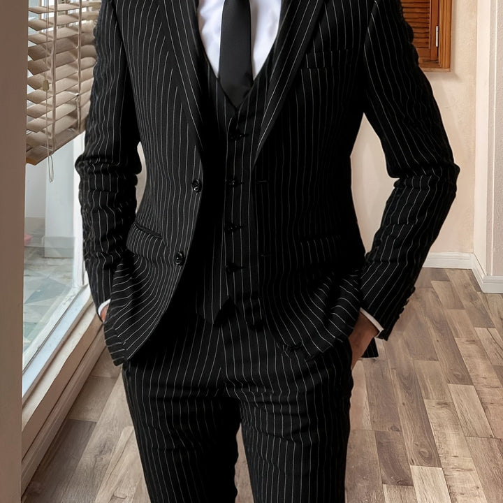 Sullivan | Drie-delige Pinstripe Pak