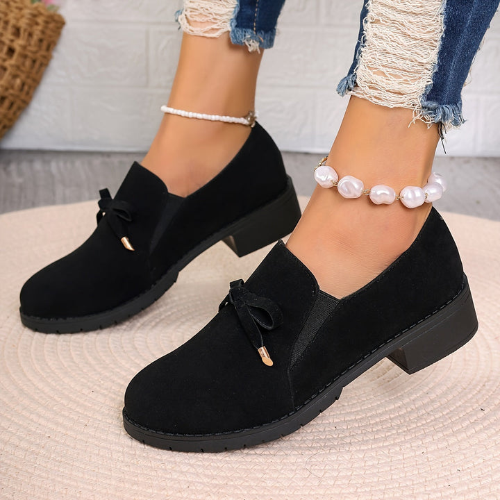 Nadia | Slip-On Loafers met Strikdetail