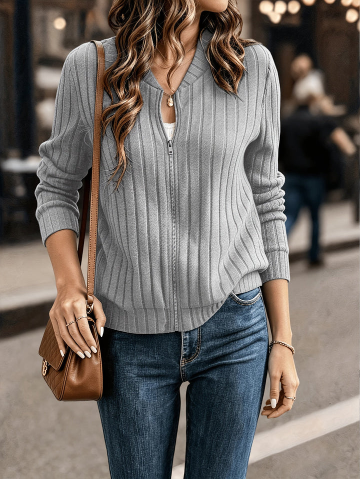 Blair | Geribbelde Rits-Jack