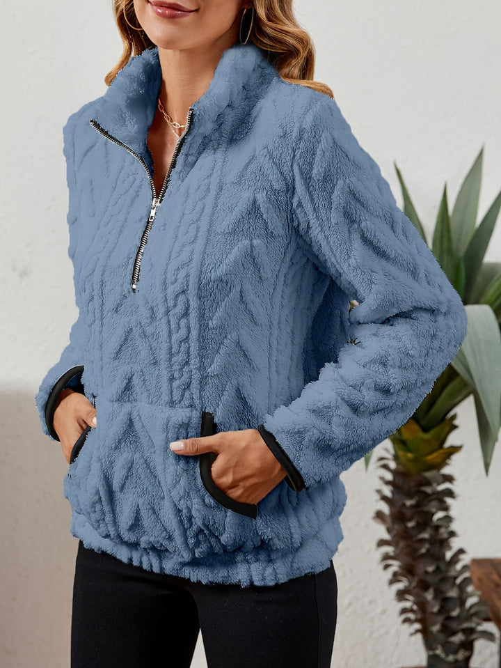 Delilah | Gezellige Half-Zip Pullover