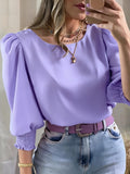 Ellen | Blouse met Pofmouwen