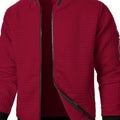 Raymond | Textured Zip-Up Bomberjack