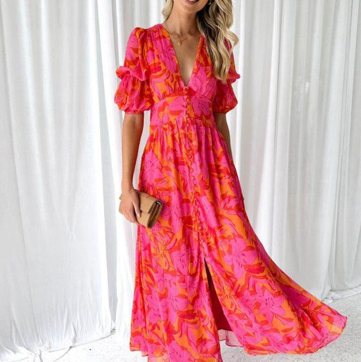 Valentina | Elegante Zomer Maxi Jurk