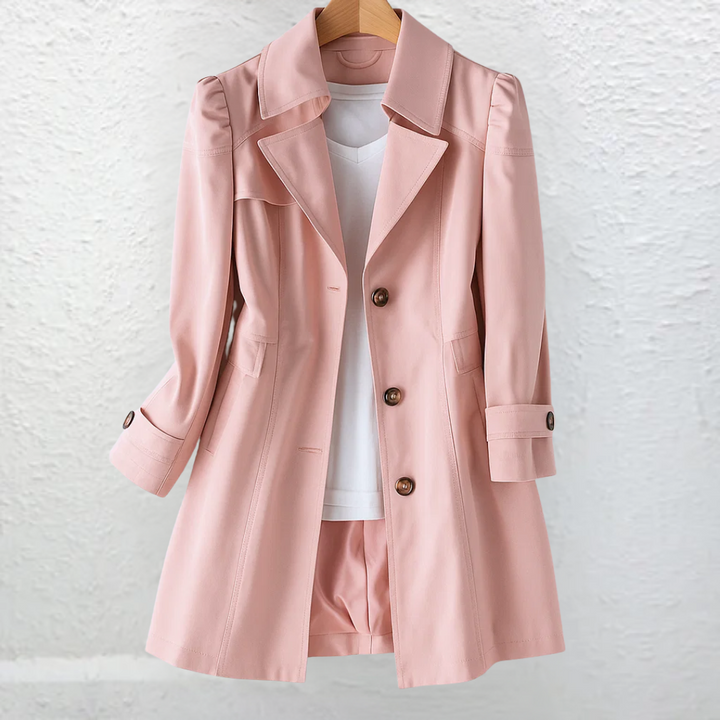 Vicki | Vintage Trenchkraag Jas