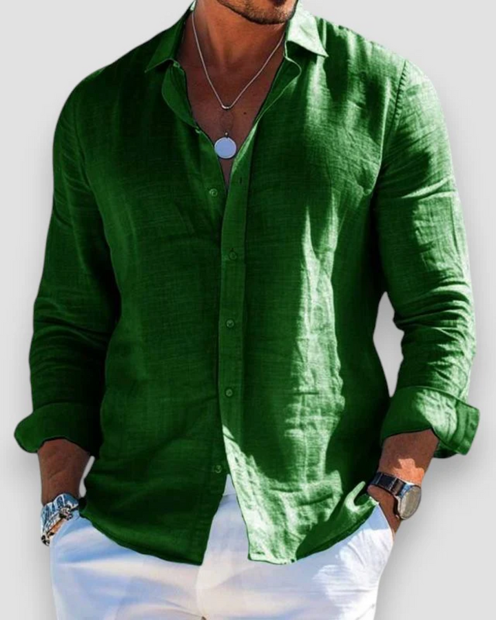 Connor | Casual Zomer Lange Mouwen Shirt
