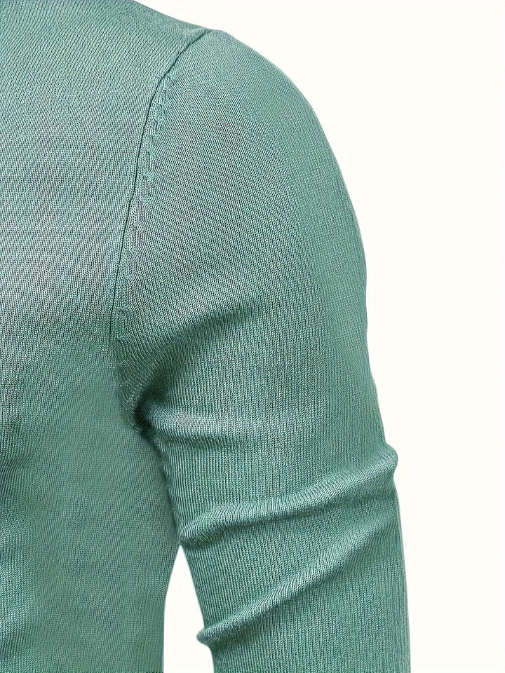Malcolm | Klassieke Mock-Neck Trui