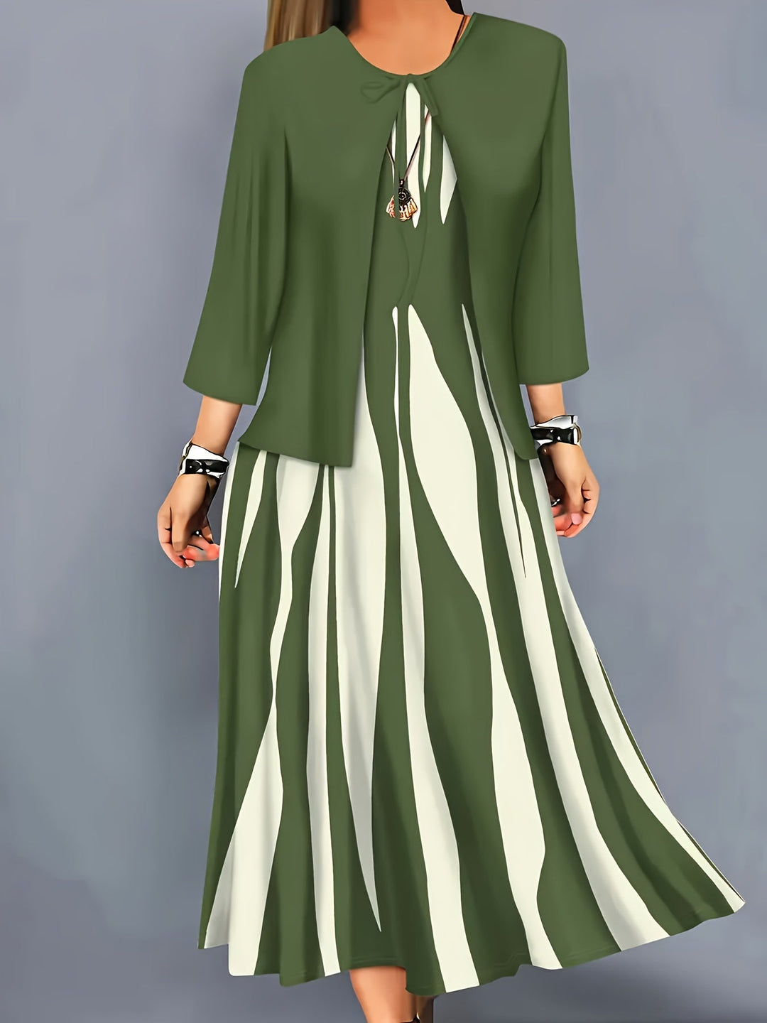 Ivy | Twee-delige Elegante Jurk Set