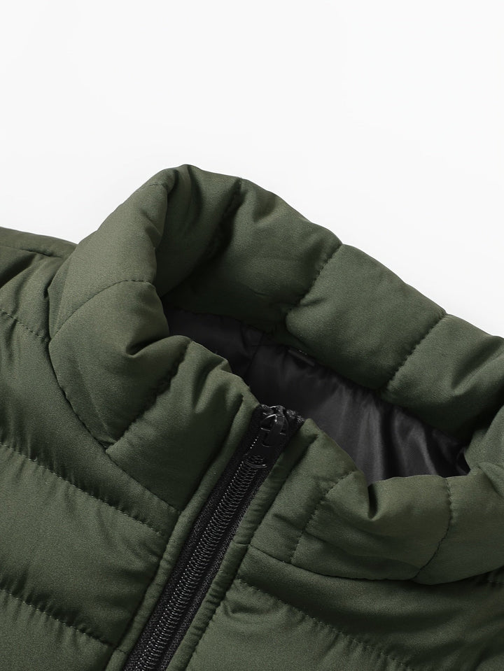 Donovan | Gequilted Staande Kraag Vest