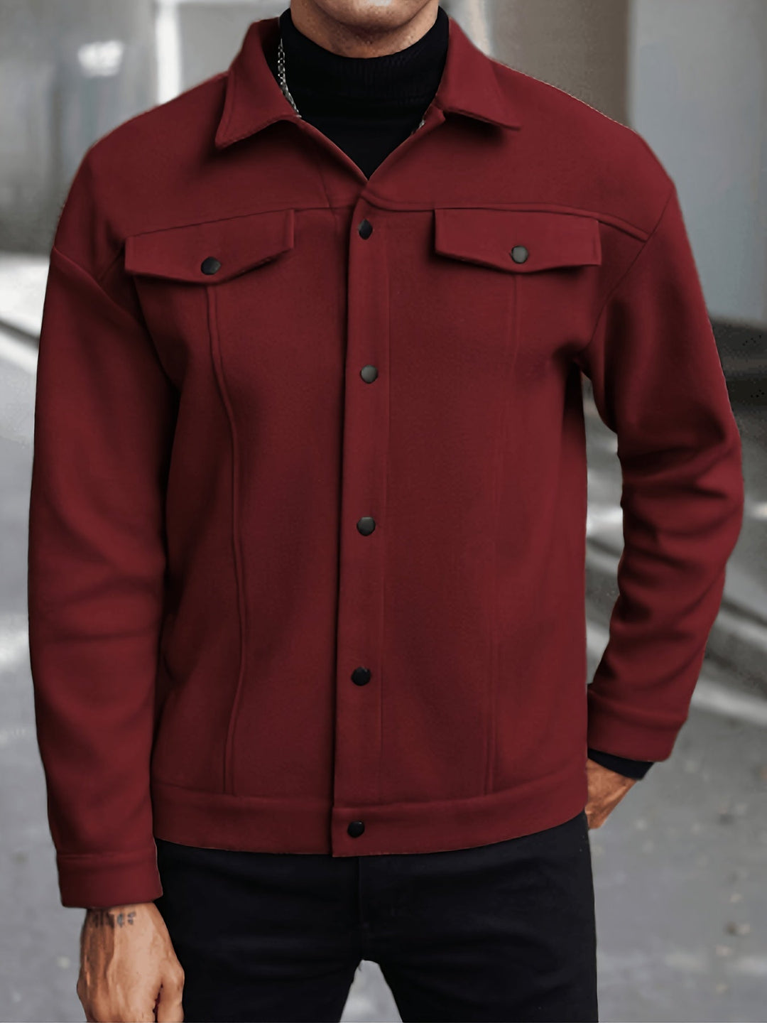 Hugh | Verfijnde Utility Jacket