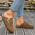 Winona | Slip-On Mules met Gespdetails