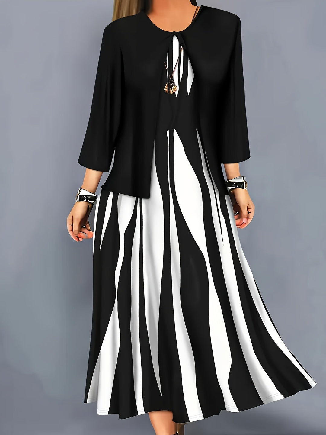 Ivy | Twee-delige Elegante Jurk Set